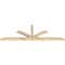 Ekena Millwork Richland Rough Sawn Timber Gable Bracket, Douglas Fir, 108"W x 36"H x 4"D x 4"F, 8/12 Pitch GBW108X36X0404RIC00RDF - alternate 3